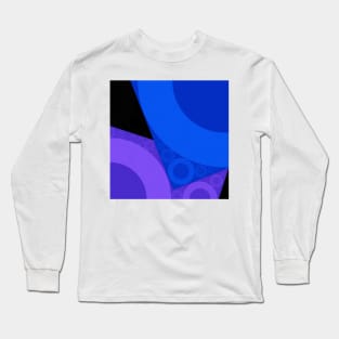 Circle Block Color Long Sleeve T-Shirt